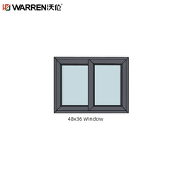 48x36 Window Aluminum Hurricane Impact Windows Casement Windows Soundproof