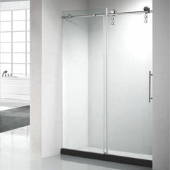 2023 cheap factory price new design hanging rollers sliding screen shower enclosure door on China WDMA