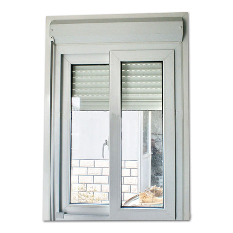 2018 factory hot sale upvc louvre windows cheap price pvc mosquito net windows and doors on China WDMA