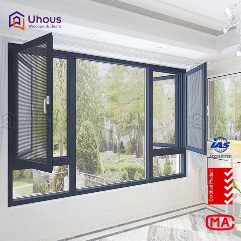 2018 latest windows designs foshan manufacturer aluminium screen windows on China WDMA