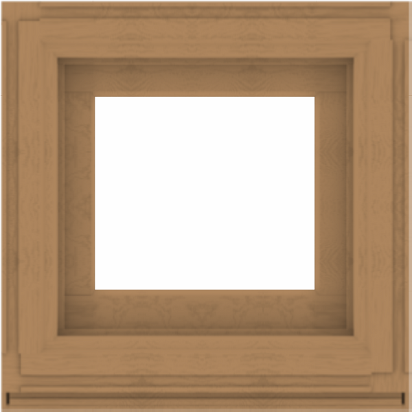 WDMA 24x24 (23.5 x 23.5 inch) Composite Wood Aluminum-Clad Picture Window without Grids-1