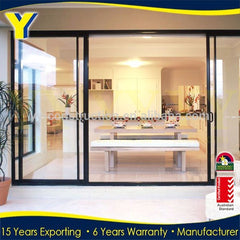 3 panel french patio doors /garage door side /double pane sliding glass doors on China WDMA