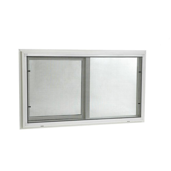 32x20 31.75x19.75 Sliding Window Vinyl White With Dual Pane Insulated Glass