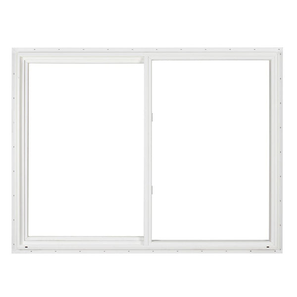 36x48 White Color Vinyl Pvc Upvc Vinyl Sliding Windows