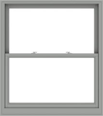 WDMA 48x54 (47.5 x 53.5 inch)  Aluminum Single Double Hung Window without Grids-1