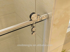 6-10mm 12mm High quality shower room door price/ tempered sliding glass shower door on China WDMA