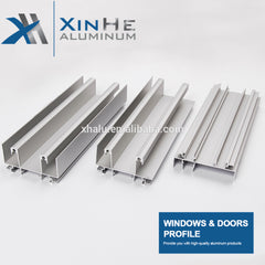 6063 aluminum sliding window and door profiles aluminium sliding window channel track for Gabon Cameroon market on China WDMA