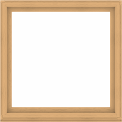 WDMA 60x60 (59.5 x 59.5 inch) Composite Wood Aluminum-Clad Picture Window without Grids-3