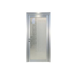 96x80 sliding glass door aluminium frame bathroom three panel sliding tempered glass door KFC entry door on China WDMA