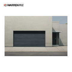 Warren 6 5x9 Arched Garage Doors With Windows at the Top for Home