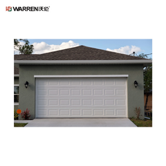 Warren 8x7 Glass Garage Door Garage With Black Doors