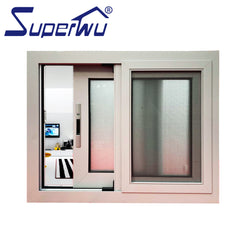 AS2047 NFRC CSA aluminium windows double glazing sliding window doors / sliding plastic window track on China WDMA