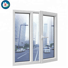 AS2047 Standard Pvc/upvc Hurricane Impact French opening Window factory price on China WDMA