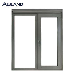 AS2047 aluminium metal structural frame double glazed casement windows design customized size and color on China WDMA