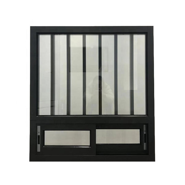 AS2047 standard Aluminium commercial sliding window factory anti-theft bar design on China WDMA