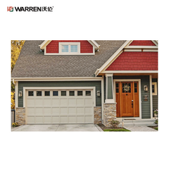 Warren 7x8 Aluminium Garage Doors With Glass Garage Doors for Patio