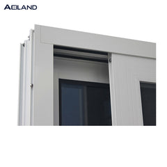 Alloy frame balcony sliding glass door with lock aluminium sliding door Australia standard on China WDMA