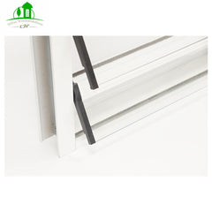 Aluminium Glass louvered Window on China WDMA