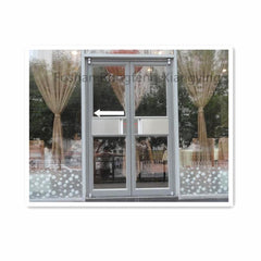 Aluminium Security Exterior Double Sliding Glass Doors on China WDMA