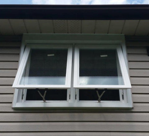 Aluminium Thermal Break Profile Cost-effective Awning Windows Double Glazed Made In China on China WDMA