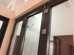 Aluminium alloy cost saving waterproof glass accordion doors for building project on China WDMA