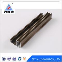 Aluminum 6063 profiles section for windows and doors on China WDMA