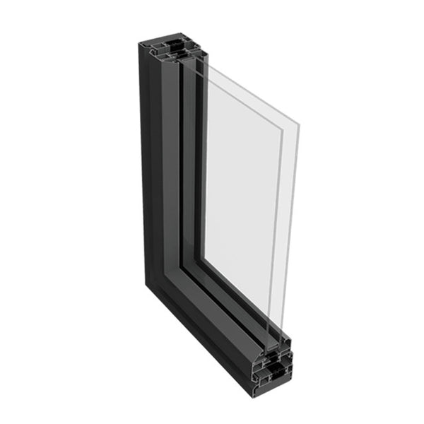 Aluminum Frame Glass Door Drawer Glass Front Door profiles with G handle for windows and doors on China WDMA