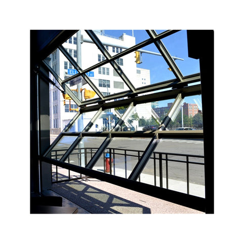 Aluminum bi fold windows vertical folding window on China WDMA