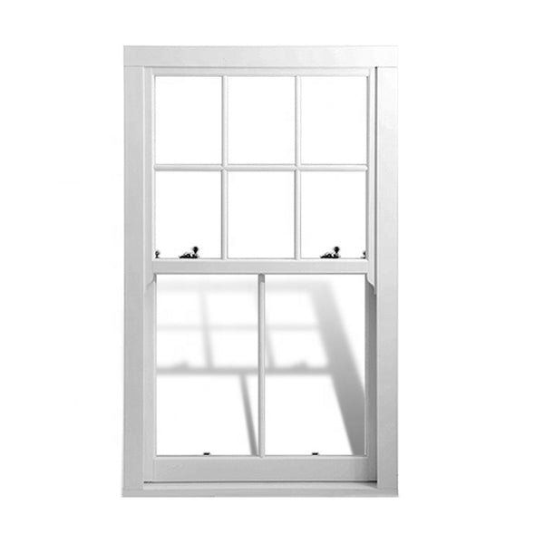 Aluminum custom victorian vertical sliding double glazed sash windows on China WDMA