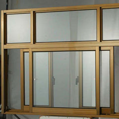 Aluminum double glass insulated jalousie window and door on China WDMA