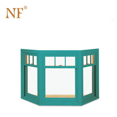 Aluminum frame fixed bow bay window with lock glass price on China WDMA