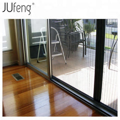 Aluminum profile plisse net flyscreen for bifold doors on China WDMA