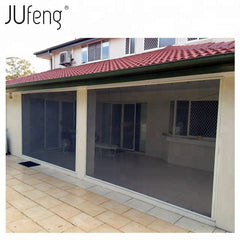 Aluminum profile plisse net flyscreen for bifold doors on China WDMA