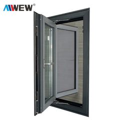 Alwew High Quality Tempered glass windows/french casement window on China WDMA