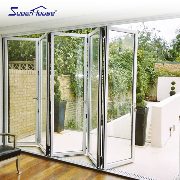 American Standard Testing folding door design accordion glass folding doors on China WDMA