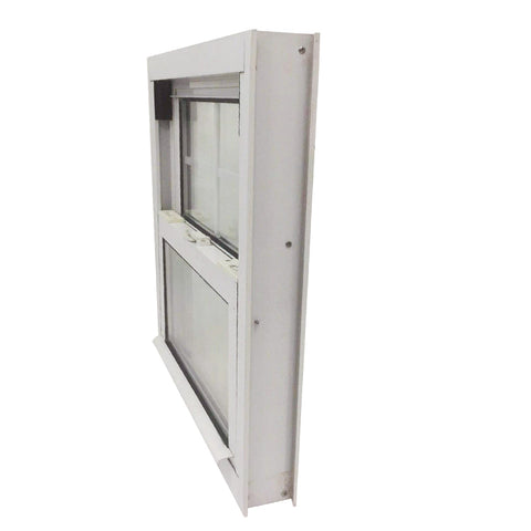 American Type PVC Double Hung Sash lift Up Vertical Sliding Window on China WDMA