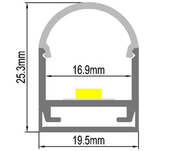 Anodized various colors aluminum u channel extruded profile for premium doors and windows on China WDMA