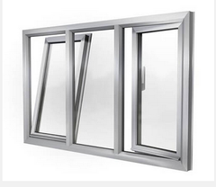 Australia AS2047 Aluminium Glass tilt and turn door with double glass on China WDMA