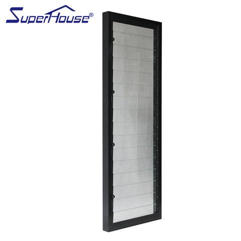 Australia AS2047 standard and NOA standard Electric Adjustable glass louvre door on China WDMA