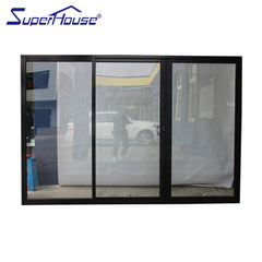 Australia USA Canada market aluminum three panel sliding glass door on China WDMA