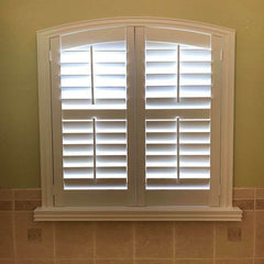 Australia standard BI fold PVC window plantaion shutters on China WDMA