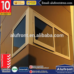 Australian Standard Commercial Aluminum Awning Window with sub sill sub heads and angles for installation on China WDMA