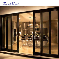 Australian standard as2047 double glazed sound proof aluminium sliding glass doors and windows on China WDMA