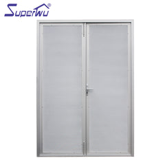 Australian standard security screen Aluminium sliding tempered glass door on China WDMA