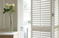 Australian standard white pvc window plantation shutters from China on China WDMA