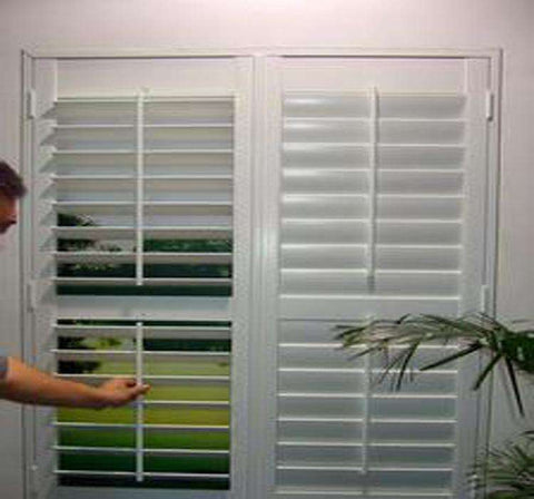 Australian standard white pvc window plantation shutters from China on China WDMA