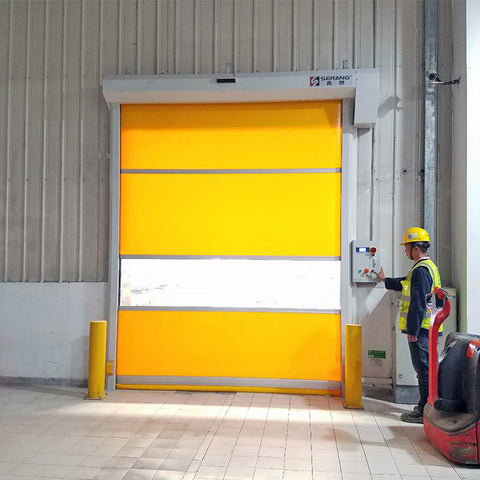 Automatic PVC High Speed Rolling Shutter Door on China WDMA