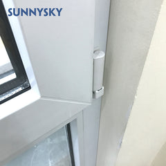 Bespoke vinyl manufacturers near me diy upvc sliding median window on China WDMA