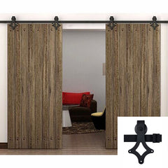 Best Selling in Canada Sliding Wood Door Options with Accessories on China WDMA