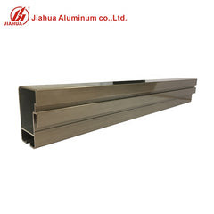 Best selling Champagne aluminum sliding window frame part profiles from China factory on China WDMA